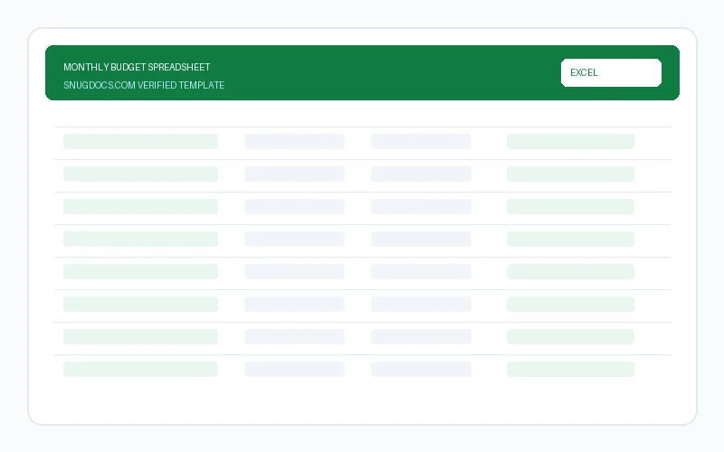 SnugDocs — Free Professional Templates, Spreadsheets & Printable Forms