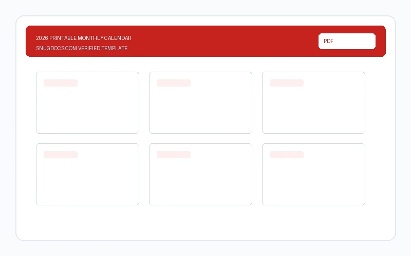SnugDocs — Free Professional Templates, Spreadsheets & Printable Forms