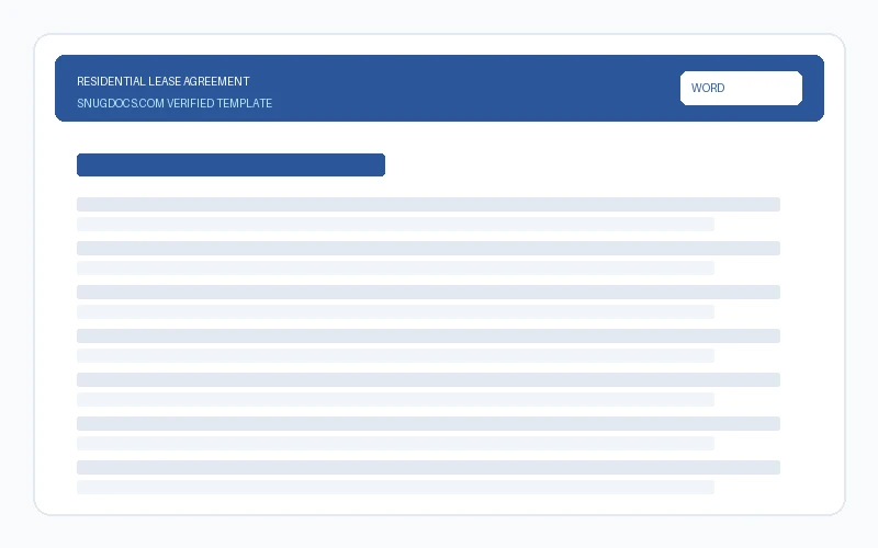 SnugDocs — Free Professional Templates, Spreadsheets & Printable Forms